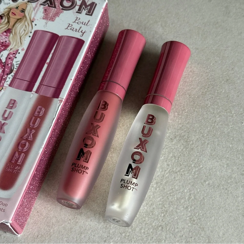 Buxom Pout Party Plump Shot Plumping Lip Serum Duo